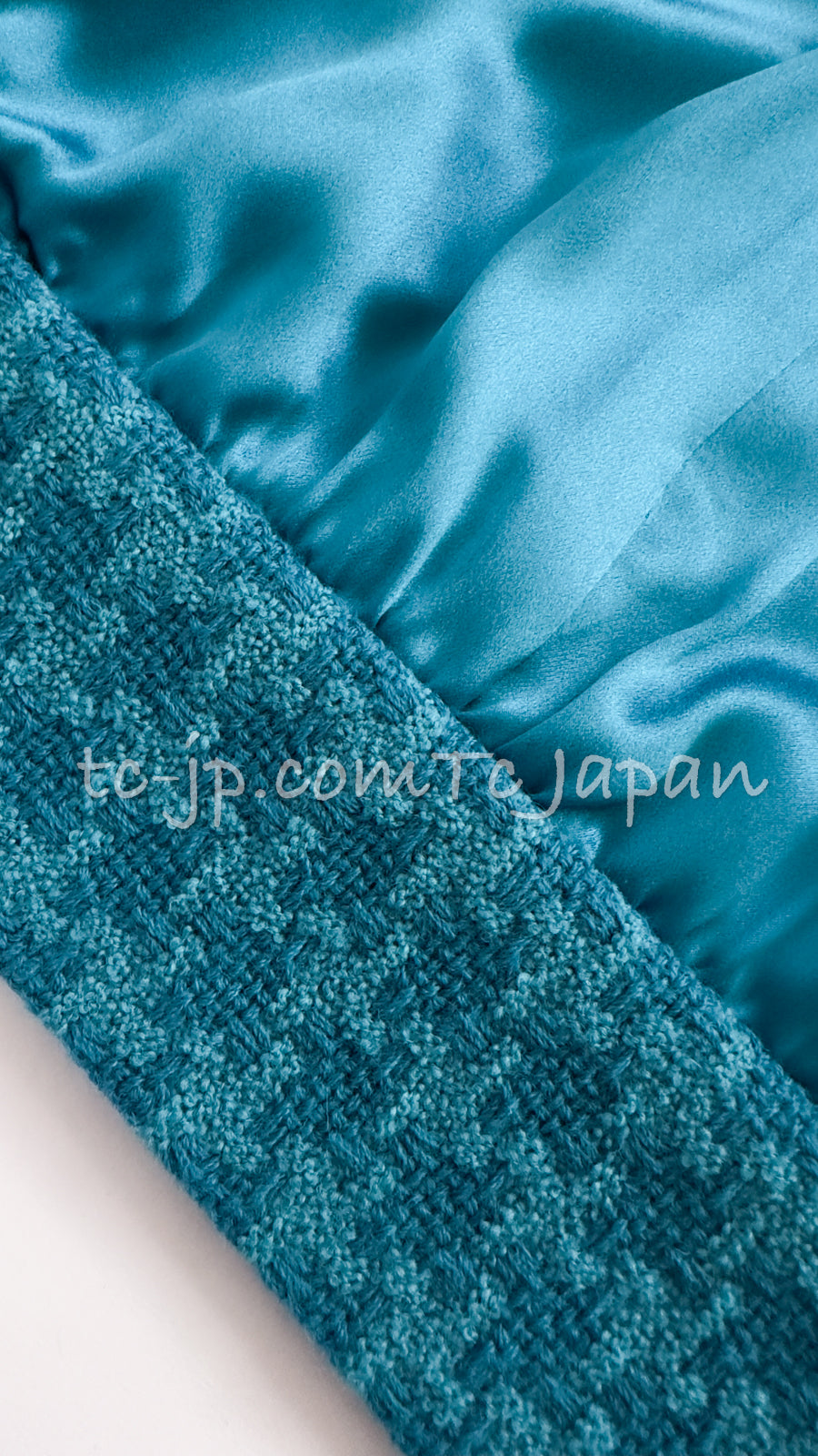 CHANEL 19A Blue Riders Wool Tweed Jacket 38 40 シャネル ブルー ライダース ウール ツイード ジャケット 即発