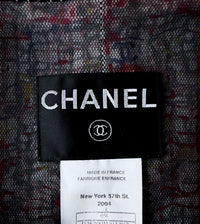 CHANEL 05C $6.5K 57Th NY Limited Collection Silk Wool Tweed Jacket 36 38 40 シャネル NY 57番街 限定 シルク ウール フリル ツイード ジャケット 即発