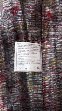 CHANEL 05C $6.5K 57Th NY Limited Collection Silk Wool Tweed Jacket 36 38 40 シャネル NY 57番街 限定 シルク ウール フリル ツイード ジャケット 即発