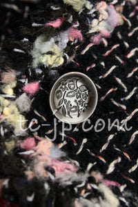 CHANEL 05C $6.5K 57Th NY Limited Collection Silk Wool Tweed Jacket 36 38 40 シャネル NY 57番街 限定 シルク ウール フリル ツイード ジャケット 即発