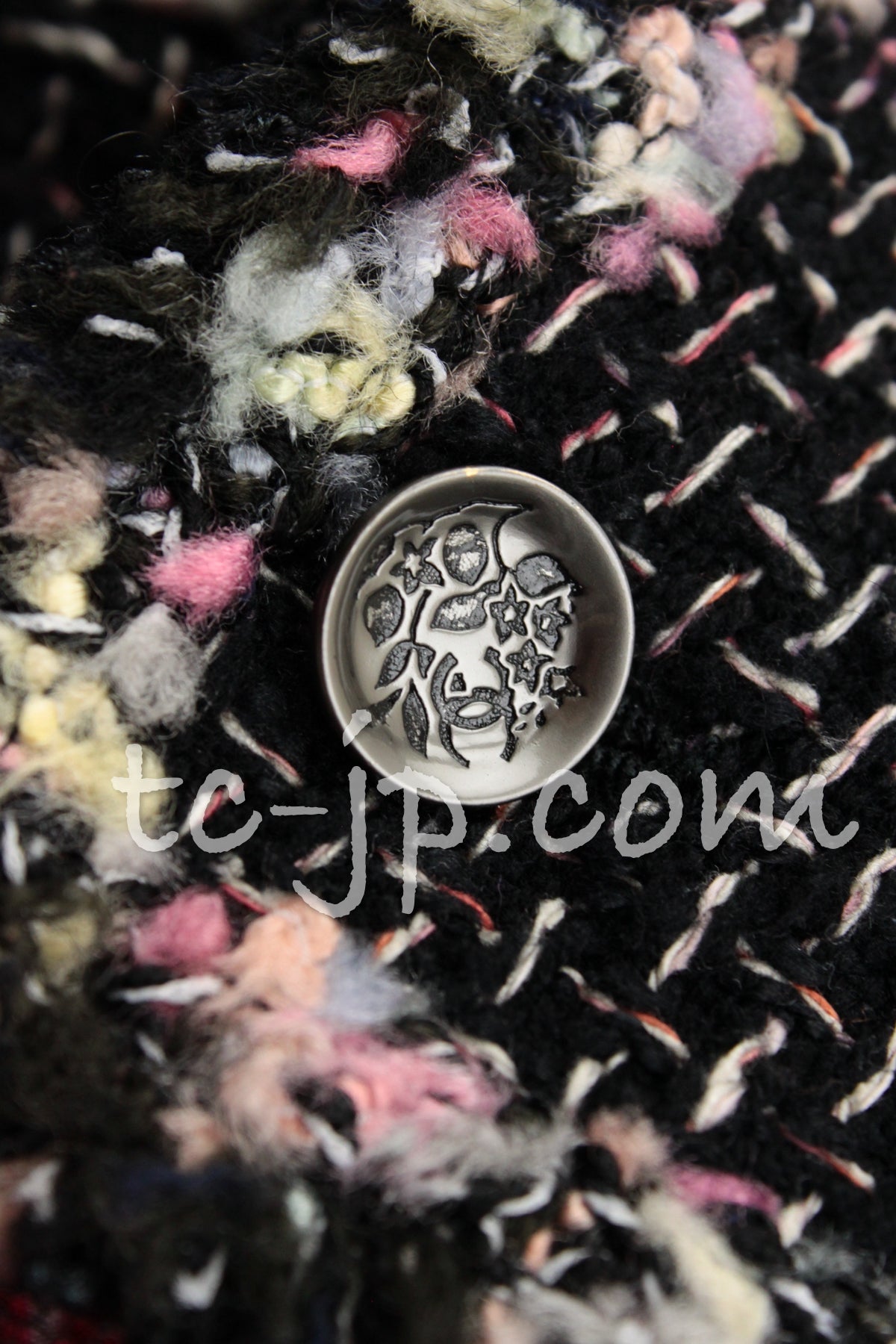 CHANEL 05C $6.5K 57Th NY Limited Collection Silk Wool Tweed Jacket 36 38 40 シャネル NY 57番街 限定 シルク ウール フリル ツイード ジャケット 即発