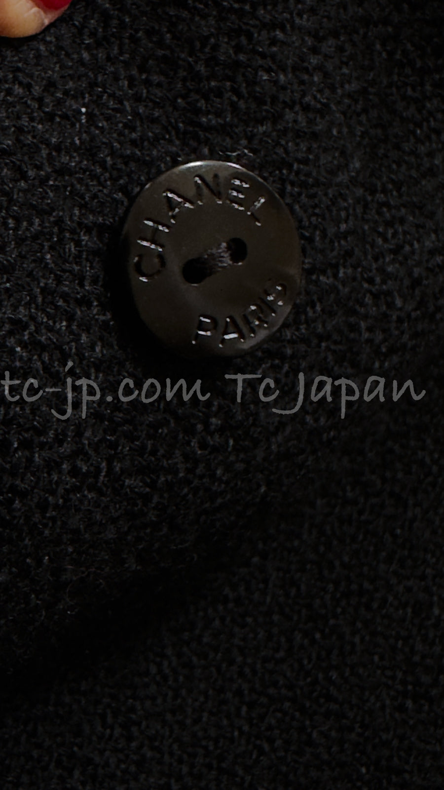 CHANEL 06A Black Wool Tweed Jacket Skirt Suit 38 シャネル ブラック ウール ジャケット スカート スーツ 即発