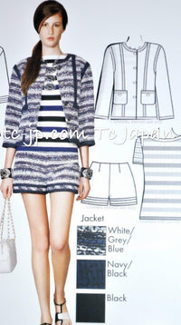 CHANEL 13S Keira Knightley Actress Gray White Tweed Dress 34 シャネル キーラナイトレイ着用 グレー ホワイト ツイード ワンピース 即発