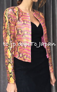 CHANEL 00T Python Leather Pants Pumps Heels Shoes 40 シャネル 高級パイソン レザー パンツ パンプス ヒール シューズ 即発