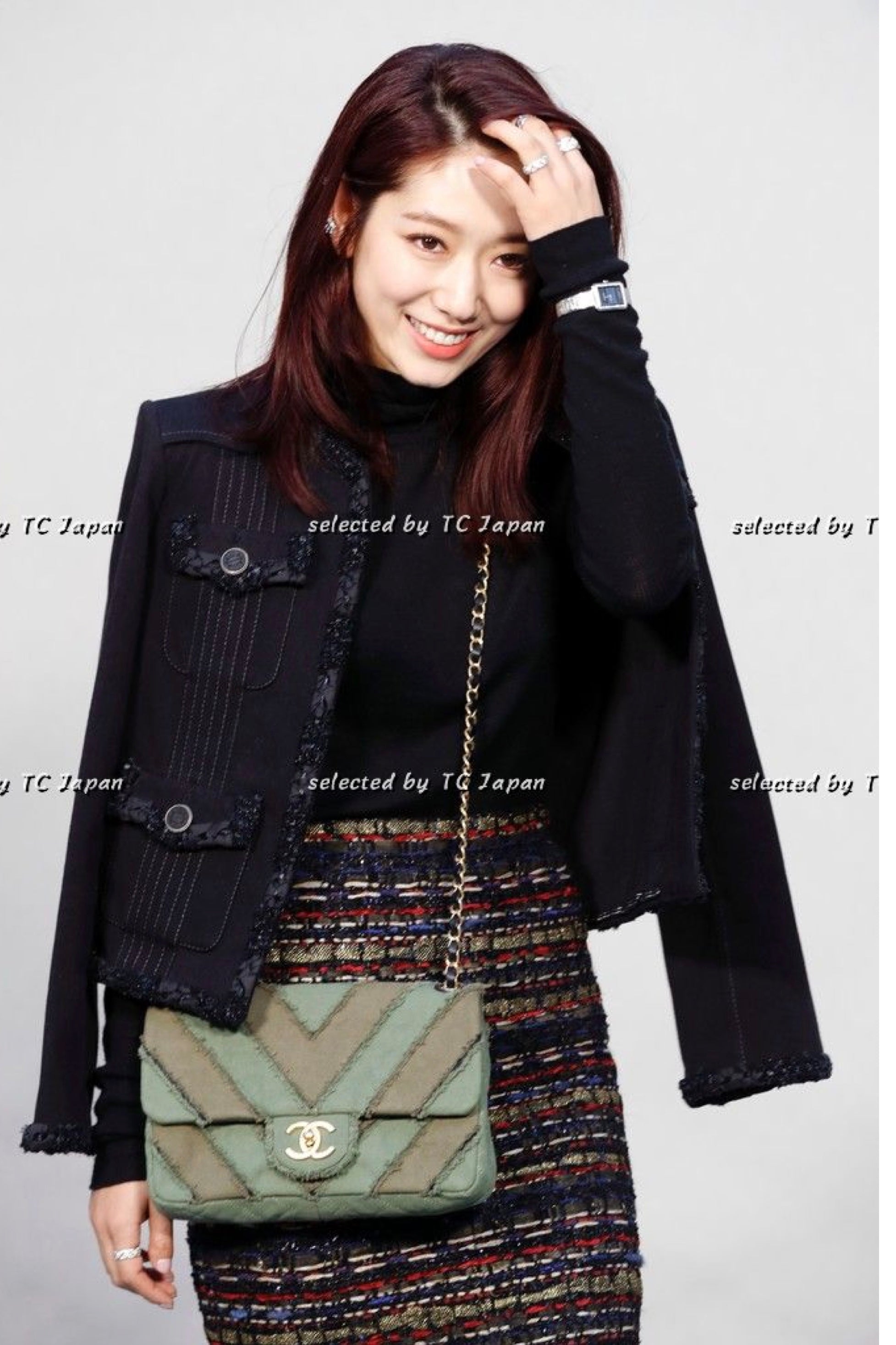 CHANEL 17C Black Cotton Denim Collarless Jacket 36 シャネル ブラック コットン デニム ノーカラー ジャケット 即発
