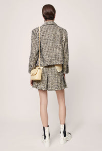 CHANEL 22PS Yellow Black Lion Button Double Jacket 38 40 シャネル イエロー ブラック ライオン ボタン ダブル ジャケット 即発