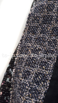 CHANEL 04A Multicolor Tweed Jacket Skirt Suit 38 シャネル マルチカラー ツイード ジャケット スカート スーツ 即発