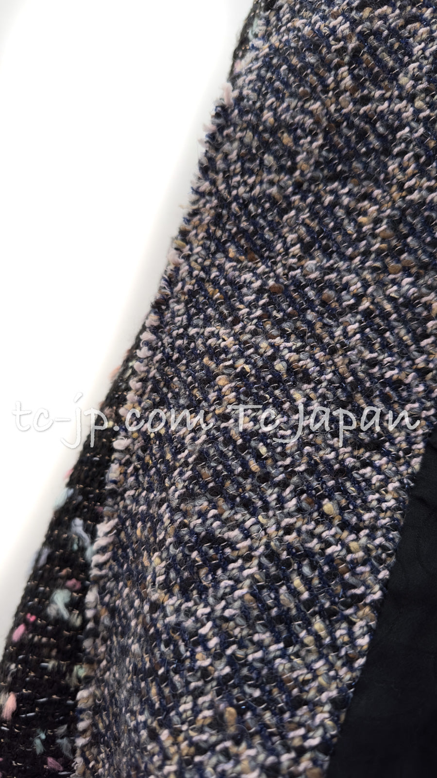 CHANEL 04A Multicolor Tweed Jacket Skirt Suit 38 シャネル マルチカラー ツイード ジャケット スカート スーツ 即発