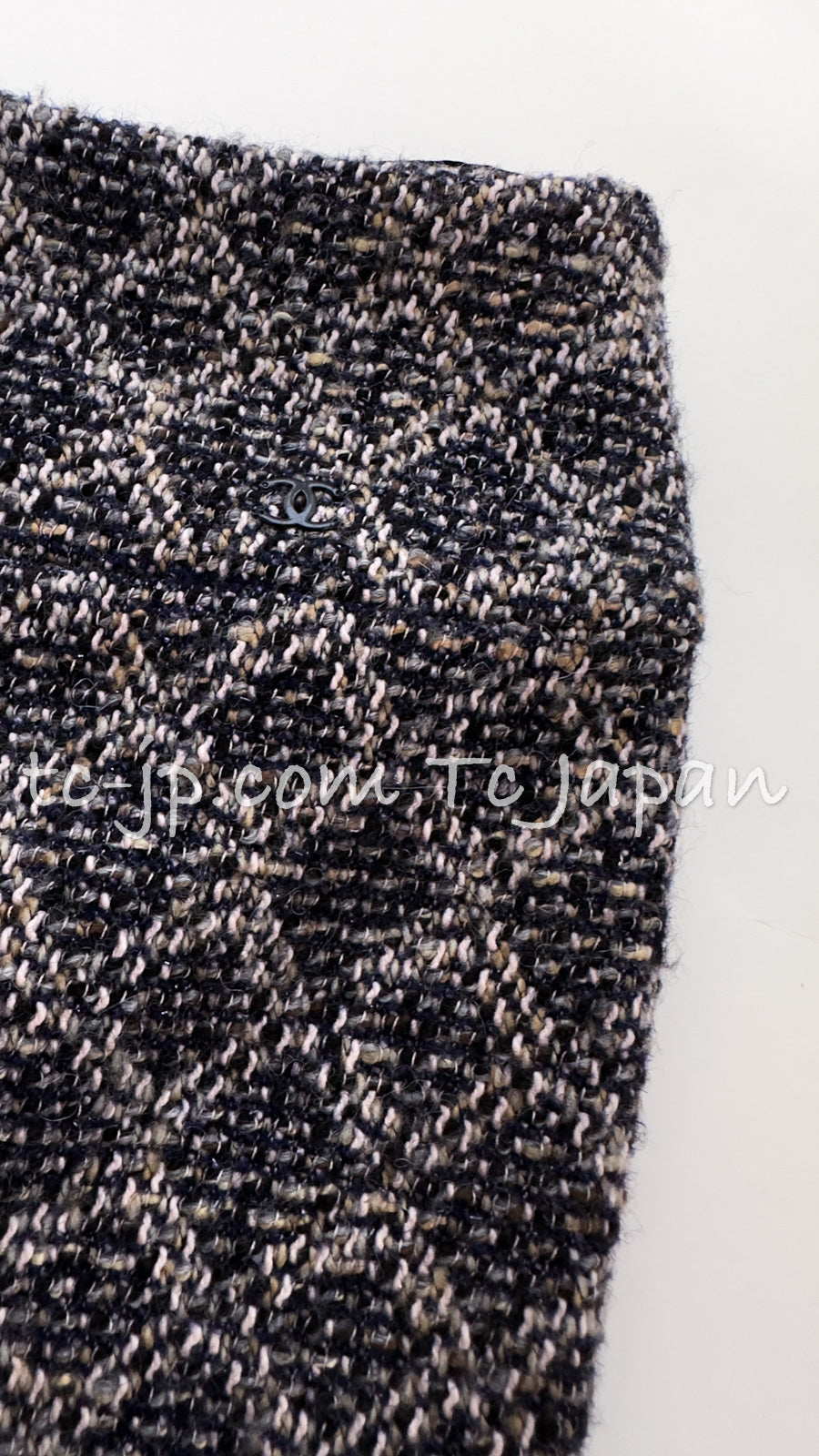 CHANEL 04A Multicolor Tweed Jacket Skirt Suit 38 シャネル マルチカラー ツイード ジャケット スカート スーツ 即発