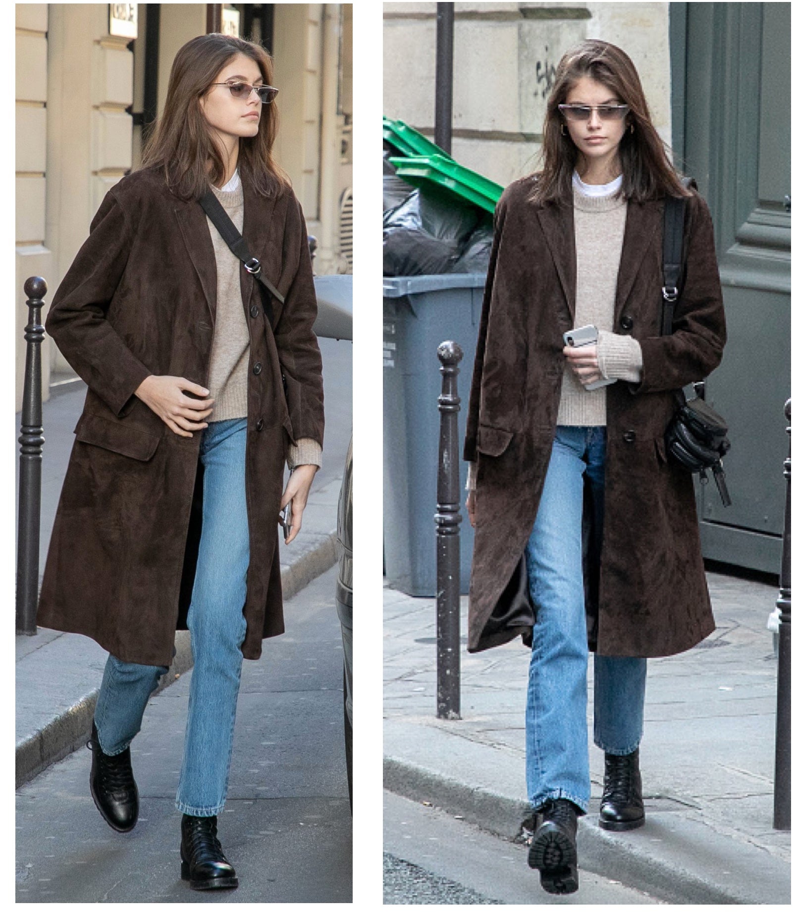 Golden Goose Brown Suede Coat XS ゴールデン・グース・スエード・コート 訳あり