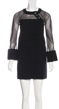 CHANEL 10PF black dress 34 シャネル ブラック ワンピース - シャネル TC JAPAN