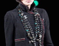 CHANEL 10PF Trimming Wool coat Dress 36 シャネル スタンドカラー トリミング・ダブル ウール・コート ワンピース - CHANEL TC JAPAN