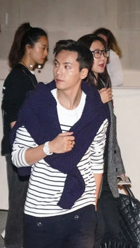 CHANEL 18PF Navy Wool Cashmere Dress Knit Sweater 38 40 42 シャネル ネイビー・ウール・カシミア・ケーブル・ニット・ワンピース・セーター 即発