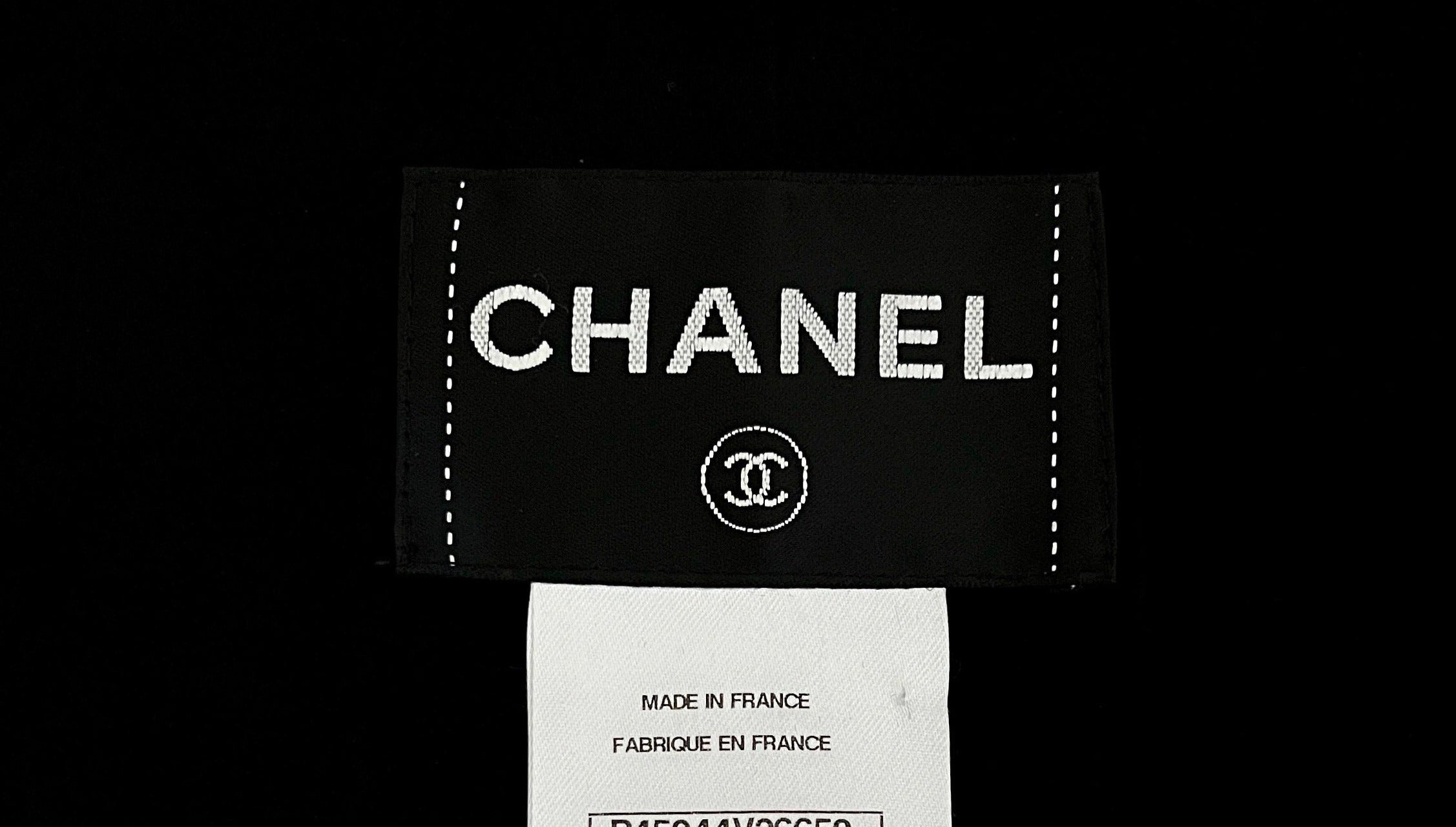 CHANEL 13C Black Sequins Cropped Party Zipper Jacket Keira Knightley 34 36 シャネル ブラック スパンコール クロップド丈 パーディー ジッパー ジャケット キーラ・ナイトレイ 着用 即発