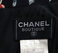 CHANEL 97S Black Sleeveless Flower Dress 38 40 シャネル 花柄ノースリーブ・ワンピース 即発 - TC JAPAN
