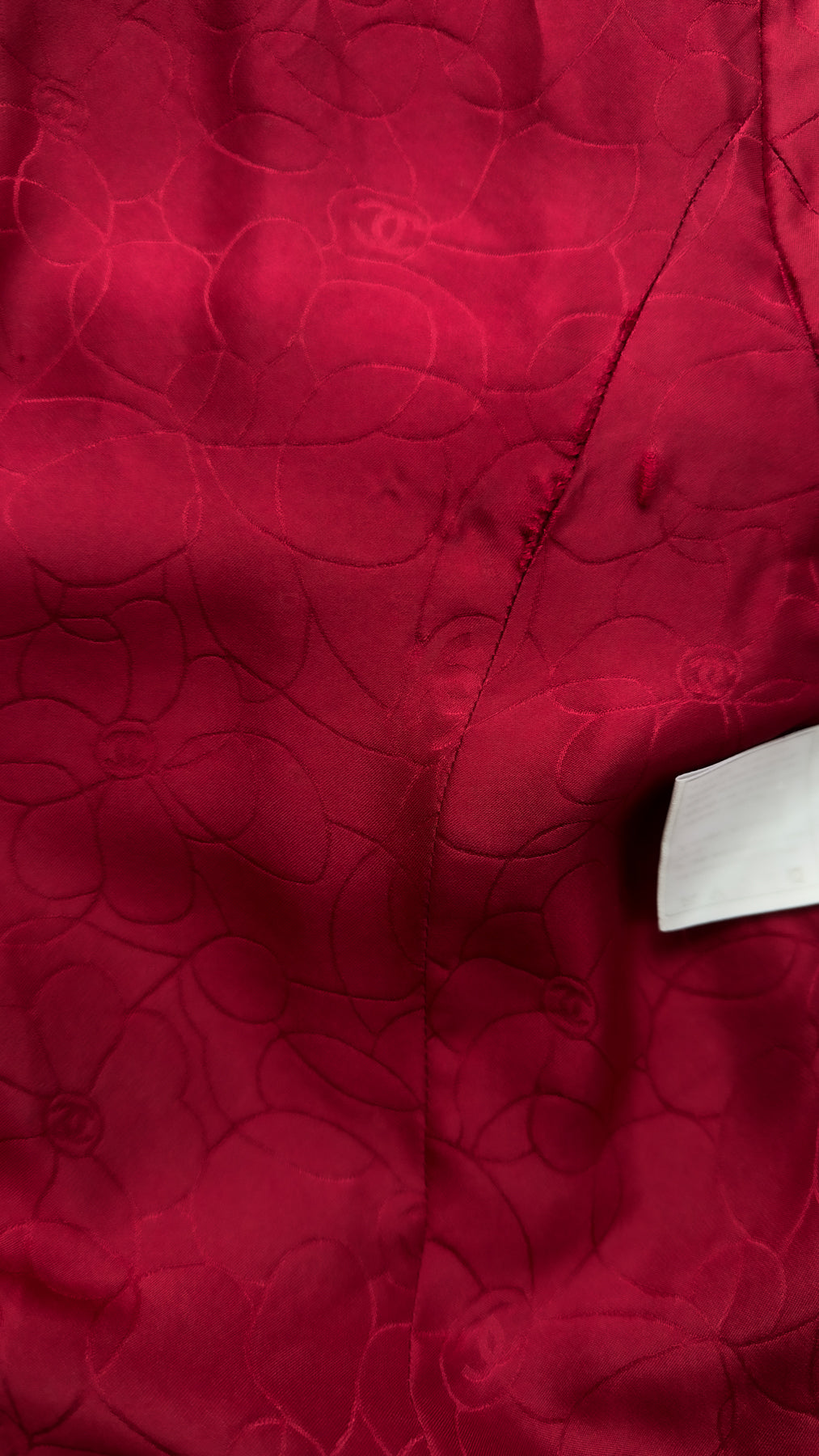 CHANEL 01A Red Wool Tweed Jacket 34 36 38 40 シャネル レッド ウール ツイード ジャケット 即発