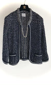 CHANEL 11S Champagne Gold Navy Knit Tops Skirt Cardigan Dress 36 38 40 シャネル シャンパンゴールド・女優のカーディガン・トップス・スカート・ワンピース 即発