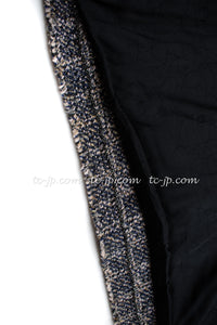 CHANEL 04A Multicolor Tweed Jacket Skirt Suit 38 シャネル マルチカラー ツイード ジャケット スカート スーツ 即発