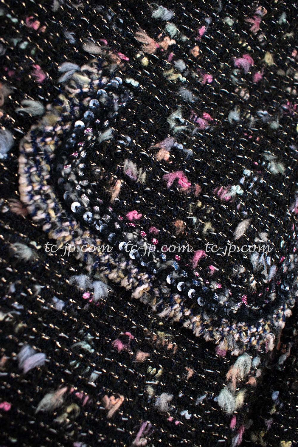 CHANEL 04A Multicolor Tweed Jacket Skirt Suit 38 シャネル マルチカラー ツイード ジャケット スカート スーツ 即発