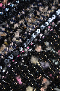 CHANEL 04A Multicolor Tweed Jacket Skirt Suit 38 シャネル マルチカラー ツイード ジャケット スカート スーツ 即発