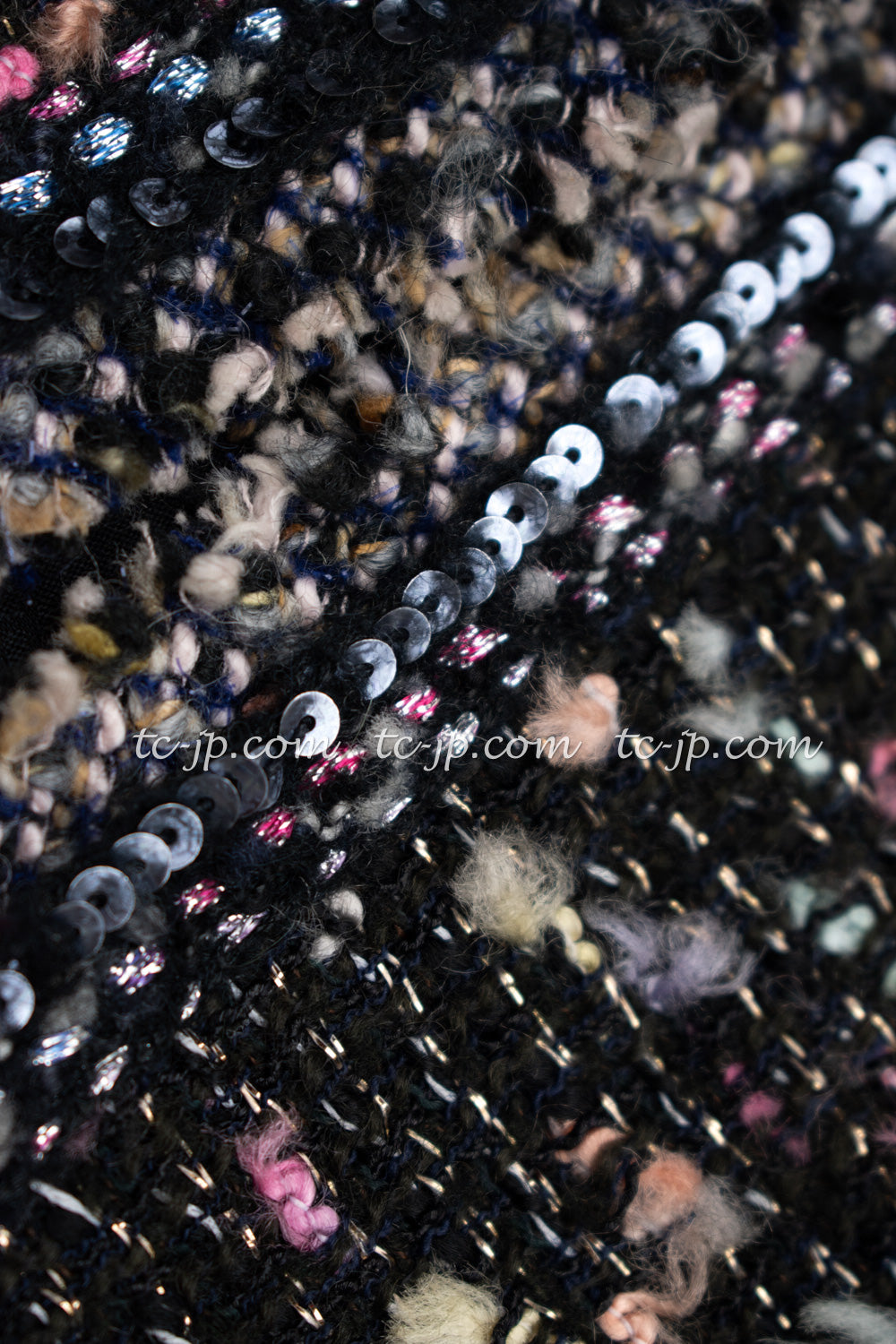 CHANEL 04A Multicolor Tweed Jacket Skirt Suit 38 シャネル マルチカラー ツイード ジャケット スカート スーツ 即発