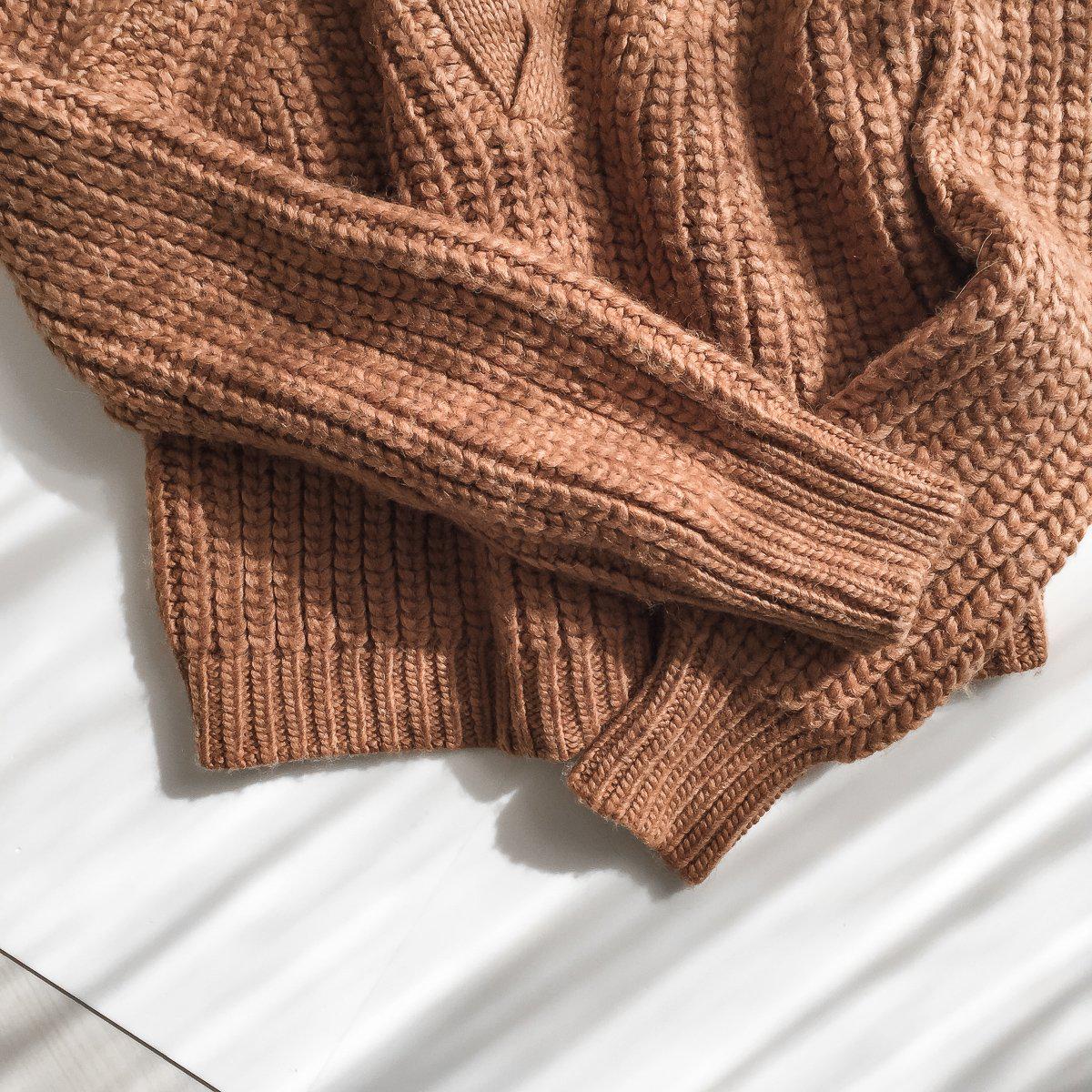 Intermix Brown Knit Sweater S インターミックス ブラウン・ニット・セーター 新品紙タグ付き 即発 - シャネル TC JAPAN