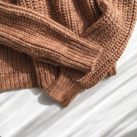 Intermix Brown Knit Sweater S インターミックス ブラウン・ニット・セーター 新品紙タグ付き 即発 - シャネル TC JAPAN