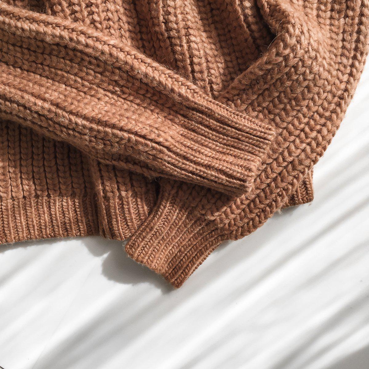 Intermix Brown Knit Sweater S インターミックス ブラウン・ニット・セーター 新品紙タグ付き 即発 - シャネル TC JAPAN