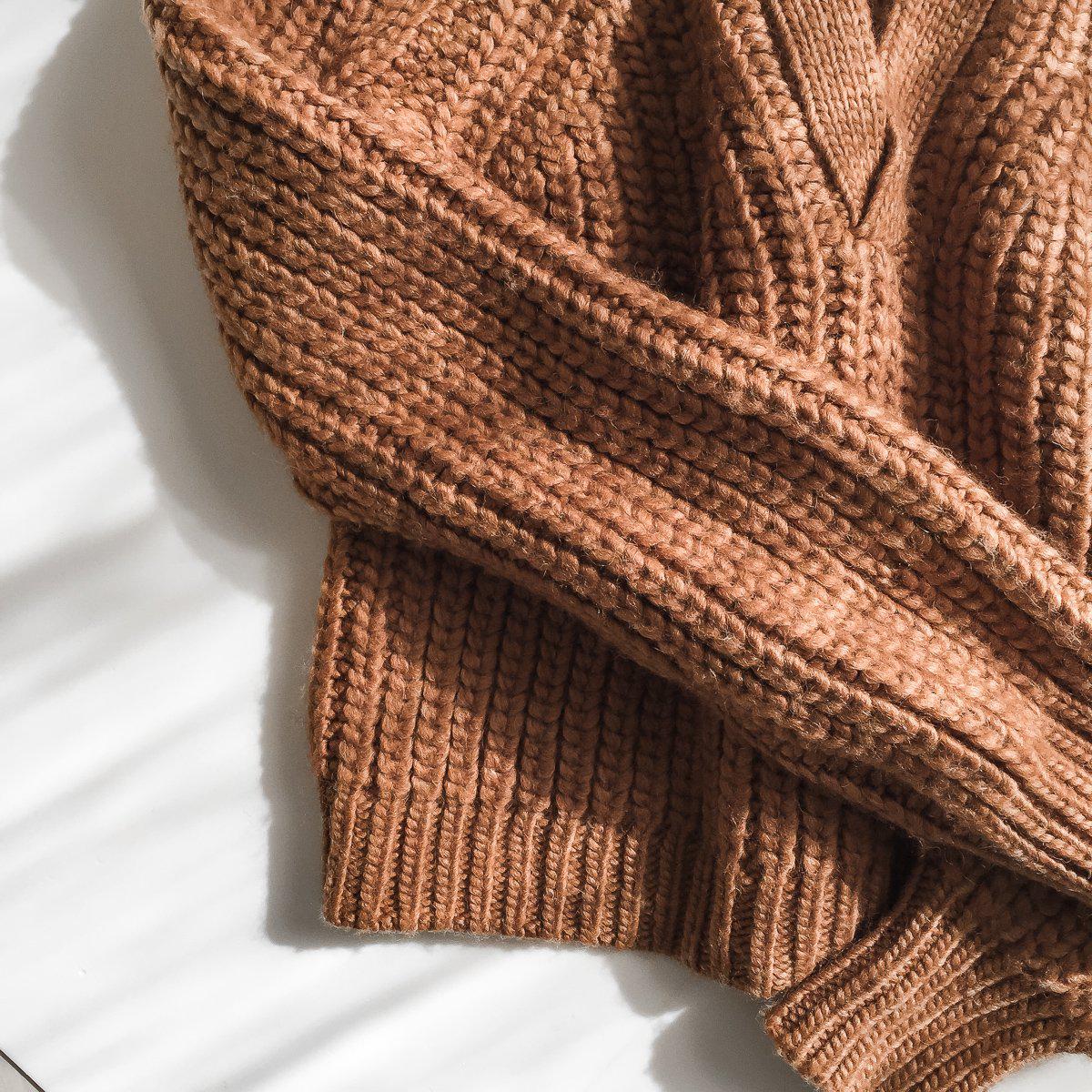 Intermix Brown Knit Sweater S インターミックス ブラウン・ニット・セーター 新品紙タグ付き 即発 - シャネル TC JAPAN