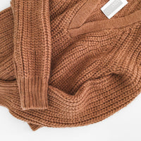 Intermix Brown Knit Sweater S インターミックス ブラウン・ニット・セーター 新品紙タグ付き 即発 - シャネル TC JAPAN