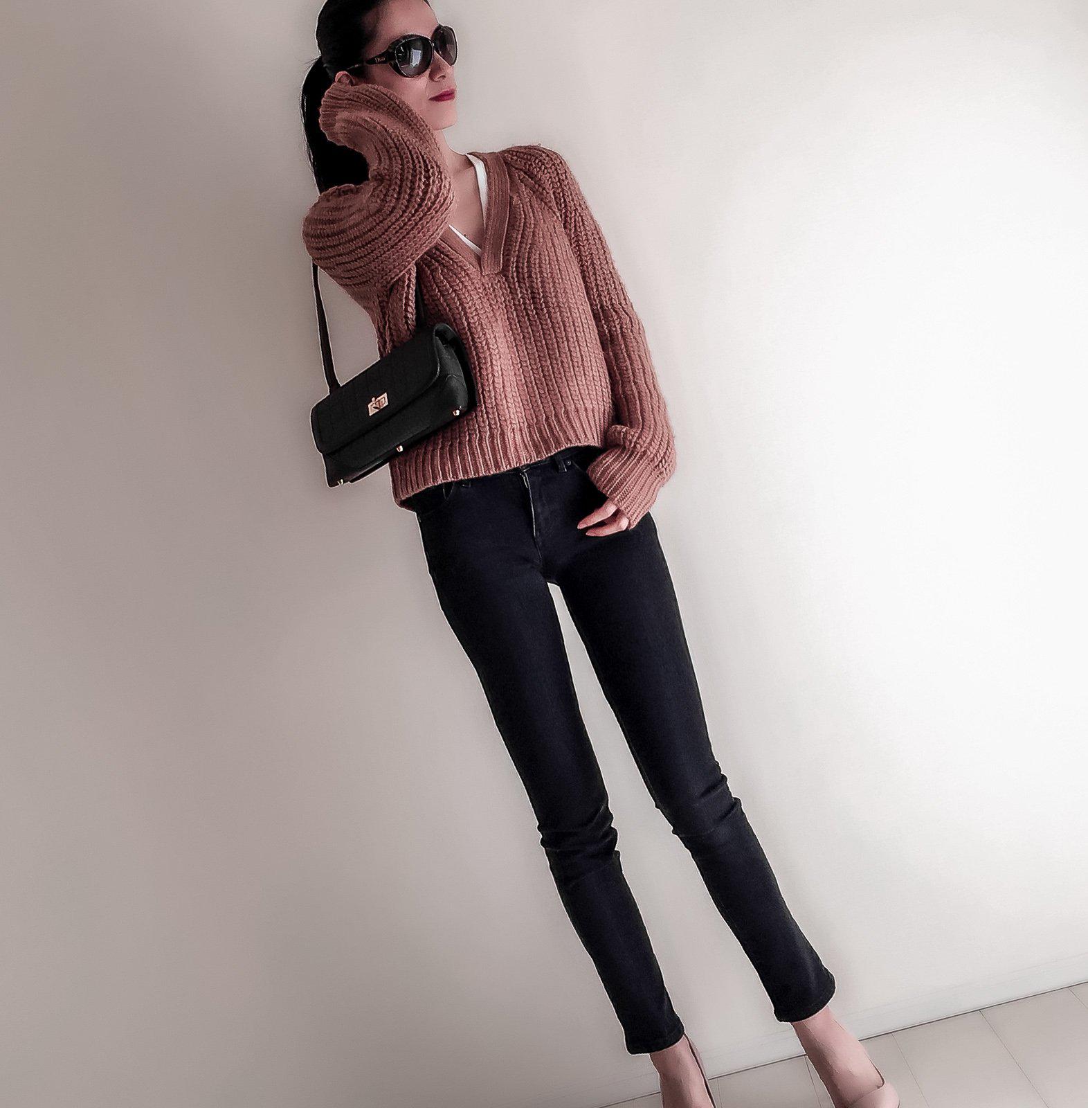 Intermix Brown Knit Sweater S インターミックス ブラウン・ニット・セーター 新品紙タグ付き 即発 - シャネル TC JAPAN
