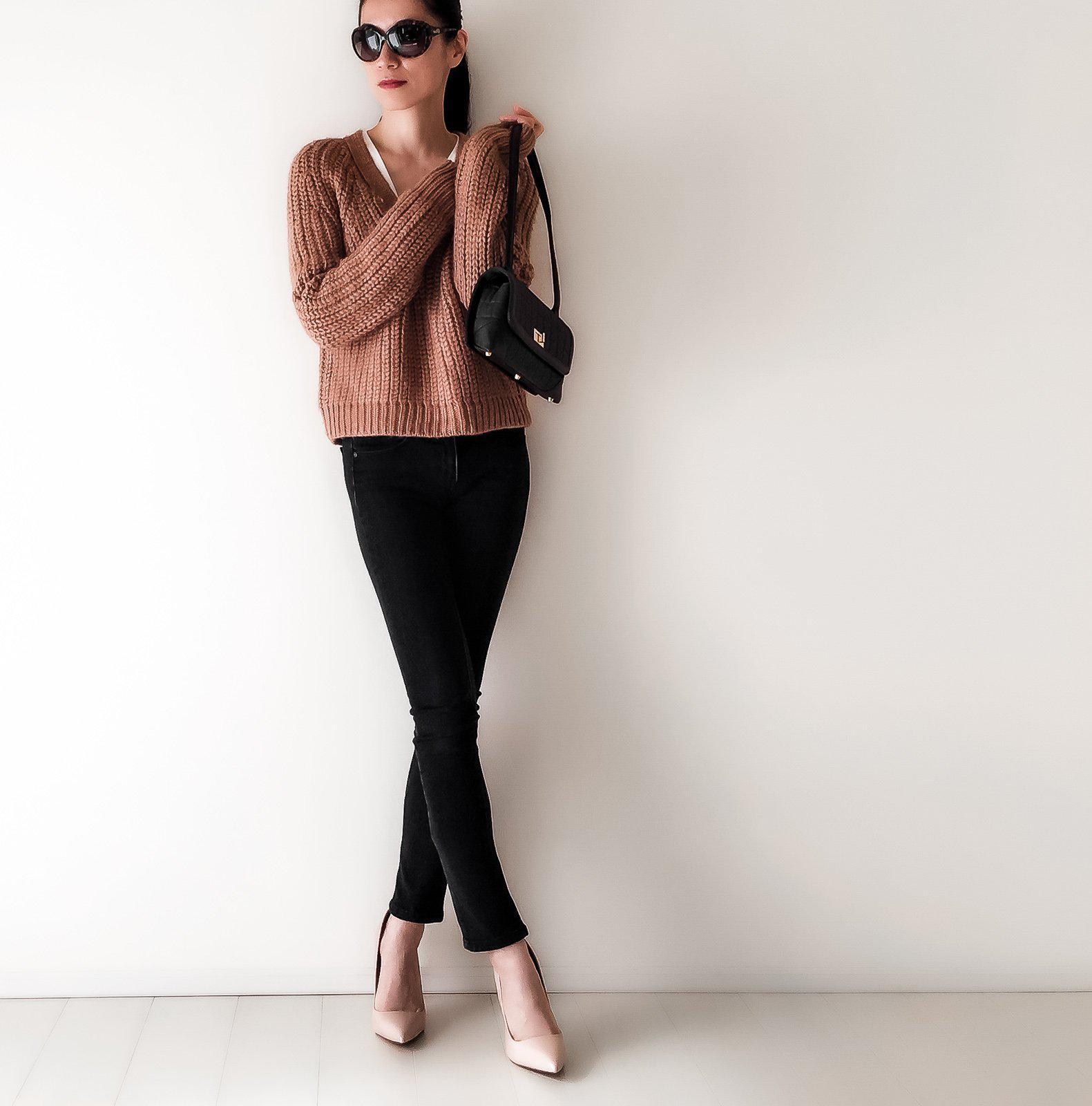 Intermix Brown Knit Sweater S インターミックス ブラウン・ニット・セーター 新品紙タグ付き 即発 - シャネル TC JAPAN