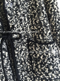 CHANEL 94A Black White Cardigan Jacket & Dress Set 38 シャネル ブラック・ホワイト・カーディガン・ジャケット&ワンピース 即発