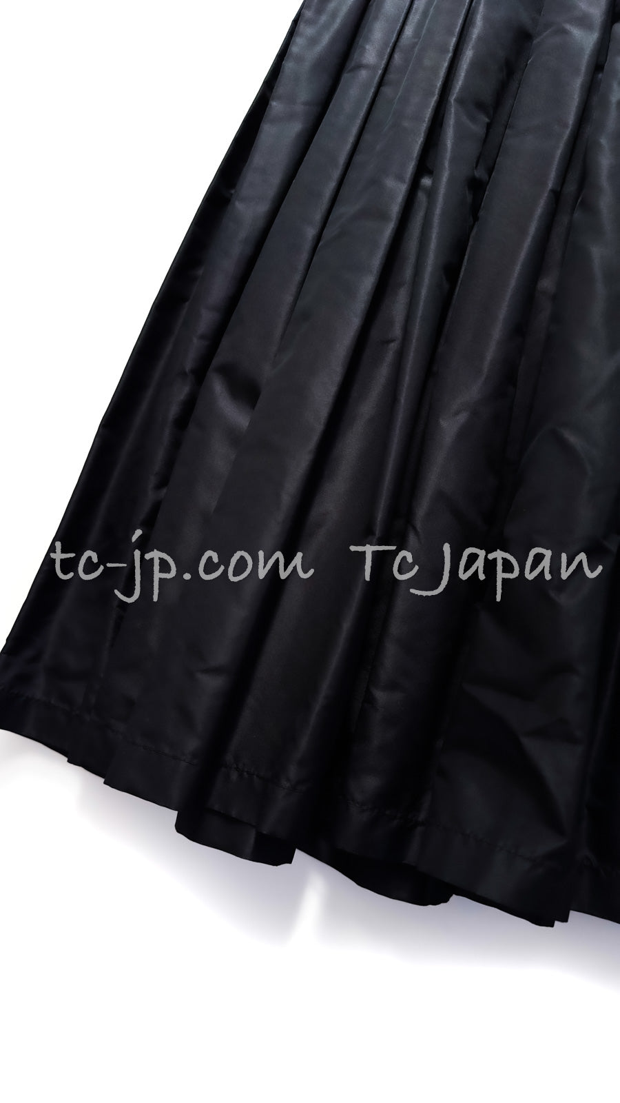 CHANEL 07C Black White Keira Knightley Silk Tafta Cocktail Dress 36 38 シャネル ブラック ホワイト女優 キーラ ナイトレイ 着 シルク タフタ カクテル ドレス ワンピース 即発