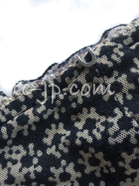 CHANEL 03S Beige Cotton Ruffled Floral Trim Tweed Jacket 36 38 シャネル ベージュ コットン ラッフル フローラルトリム ツイード ジャケット 即発