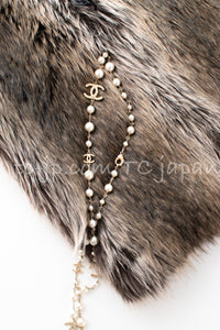 CHANEL 10A Black Re d Wool Lesage Tweed Fantasy Fur Mini Skirt 34 シャネル ブラック レッド ウール ルサージュ ファンタジー ファー ミニ スカート 即発