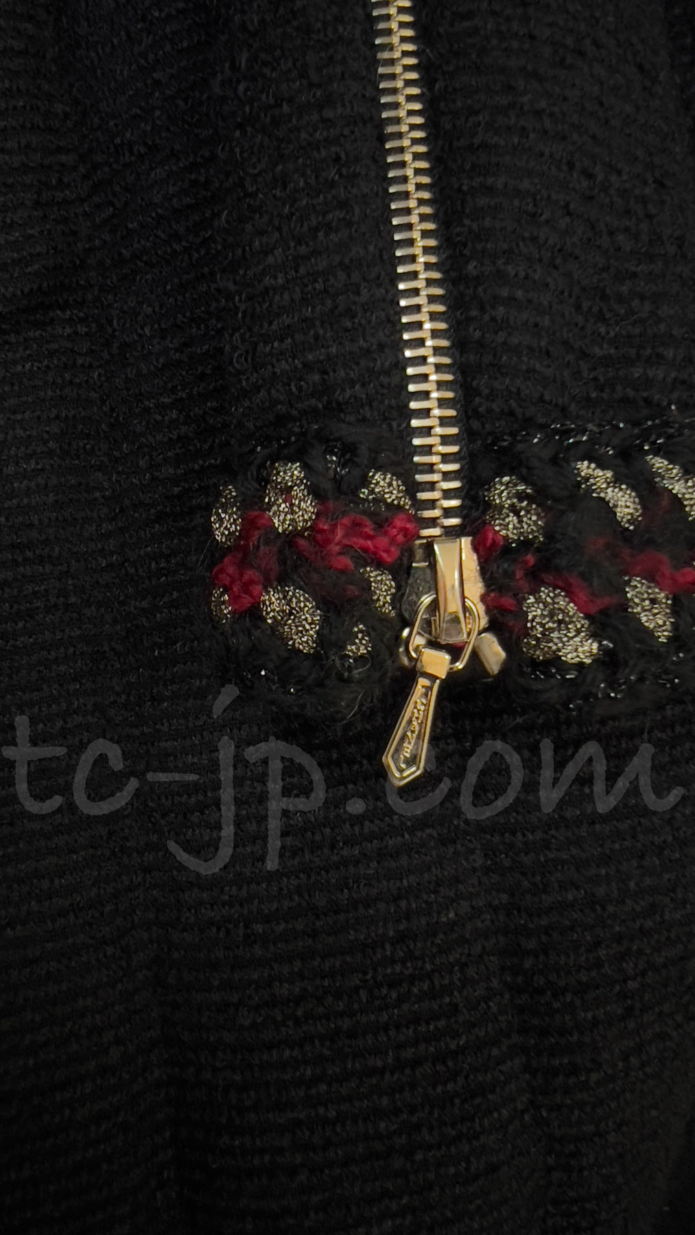 CHANEL 10PF Black Wool Zip Pocket Coat 34 シャネル ウール・ジッパー・コート 即発