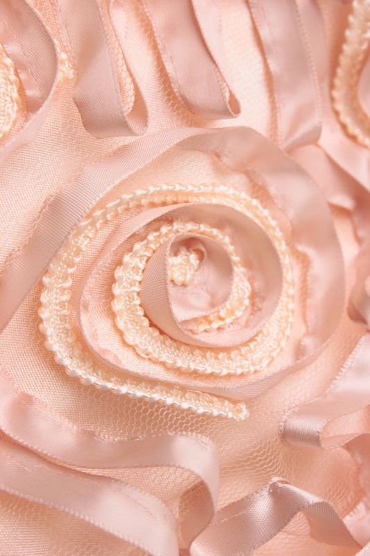 Sue Wong Ribbon Peach Strapless Sheath Dress NEW US4 スーワン ピーチ カクテル パーティー リボン・ワンピース 新品紙タグ付(日本7大-9)即発