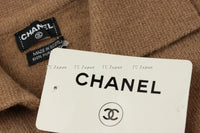 CHANEL Brown Camel Hair Cardigan 38 40 シャネル キャメルヘアー・カーディガン 新品タグ付き 即発 - シャネル TC JAPAN