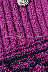 Chanel 12s Magenta Sleeveless Knit dress 34 36 38 シャネル ニット・ワンピース - シャネル TC JAPAN