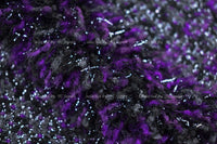 CHANEL 03A Purple Black Metallic Wool Tweed Jacket 38 40 シャネル パープル ブラック ウール ツイード ジャケット 即発