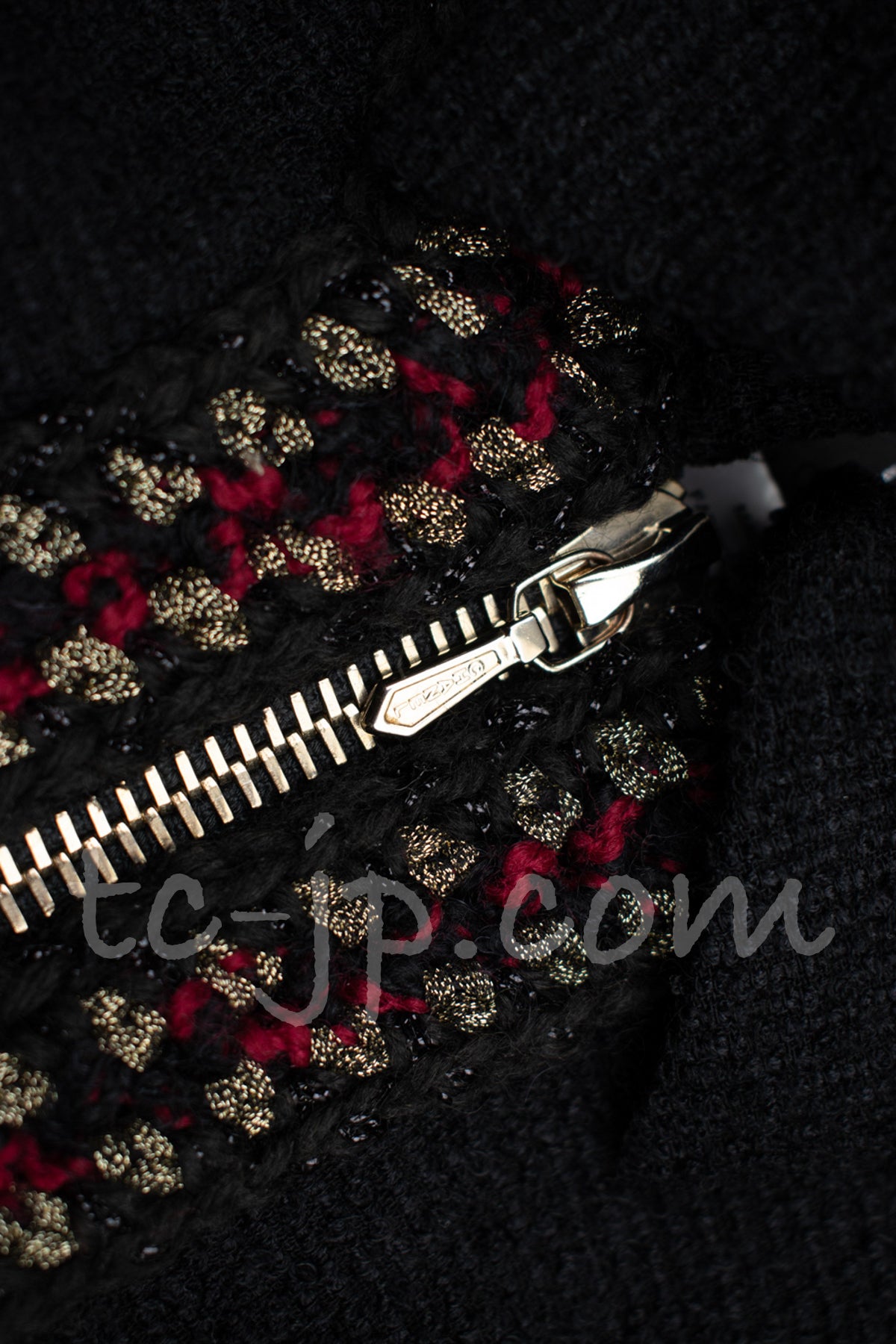 CHANEL 10PF Black Wool Zip Pocket Coat 34 シャネル ウール・ジッパー・コート 即発