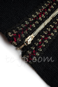 CHANEL 10PF Black Wool Zip Pocket Coat 34 シャネル ウール・ジッパー・コート 即発
