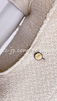 CHANEL 04A Ivory Wool Angora Dress 36 シャネル アイボリー ウール アンゴラ ワンピース 即発