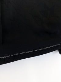 CHANEL 14B Black Metallic CC Buttons Wool Tweed Jacket 34 38 シャネル ブラック メタリック ココボタン ウール ツイード ジャケット 即発