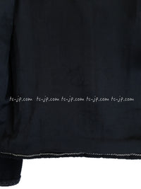 CHANEL 08A Little Black Jacket Tweed Wool 34 36 シャネル リトル ブラック ジャケット ツイード ウール 即発
