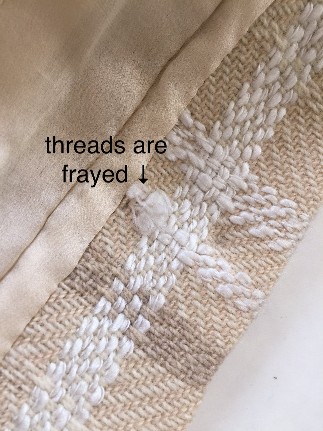 CHANEL Haute Couture Beige Creme Tweed Jacket 38 シャネル オートクチュール・ベージュ・クリーム・ツイード・ジャケット②即発