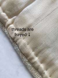 CHANEL Haute Couture Beige Creme Tweed Jacket 38 シャネル オートクチュール・ベージュ・クリーム・ツイード・ジャケット②即発