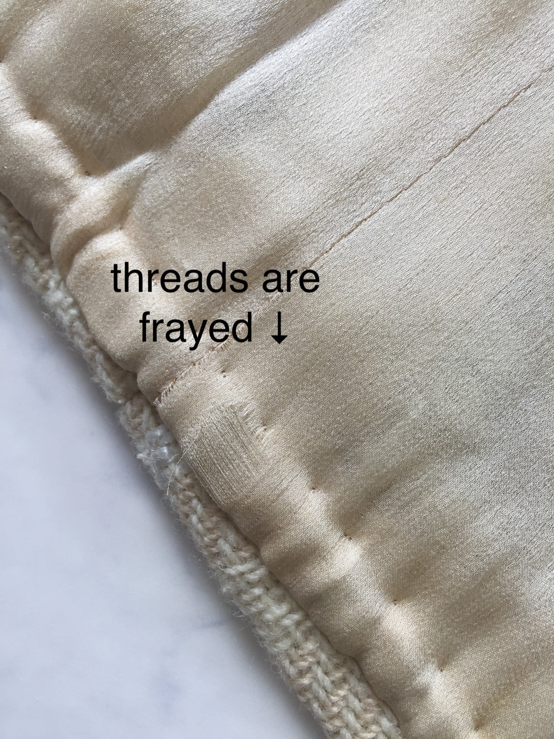 CHANEL Haute Couture Beige Creme Tweed Jacket 38 シャネル オートクチュール・ベージュ・クリーム・ツイード・ジャケット②即発
