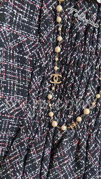CHANEL 16B Charcoal Gray Tweed Dress 38 シャネル チャコールグレー ウール ツイード ワンピース 即発